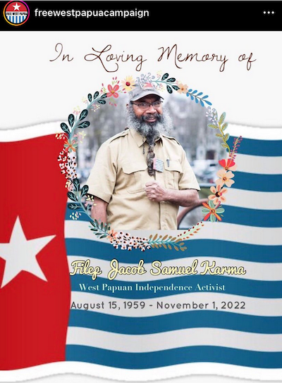 In “Loving memory” for Filep Karma