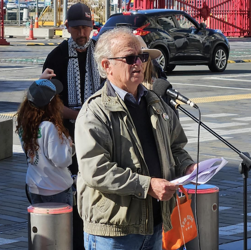 Cartoonist and commentator Malcolm Evans